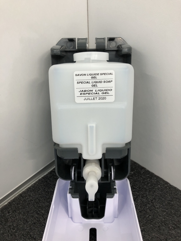 Distributeur savon JVD - Liquide 700ml 