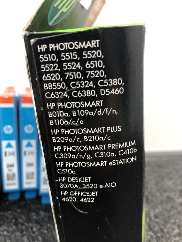 11 Cartouches encre 364 imprimante HP - 2xrouge - 3xjaune + 1XL  - 3xbleu + 1XL - 1xnoir XL - sans boite