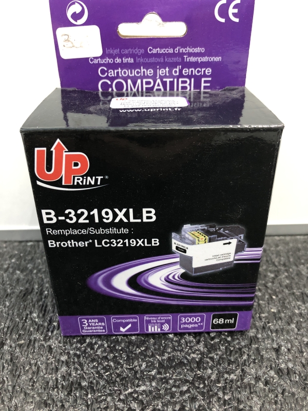 Cartouche encre Brother compatible 3219 - noir - Imprimante jet d'encre, usage bureautique