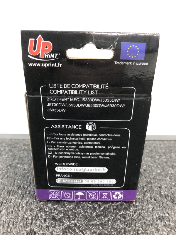 Cartouche encre Brother compatible 3219 - noir - Imprimante jet d'encre, usage bureautique