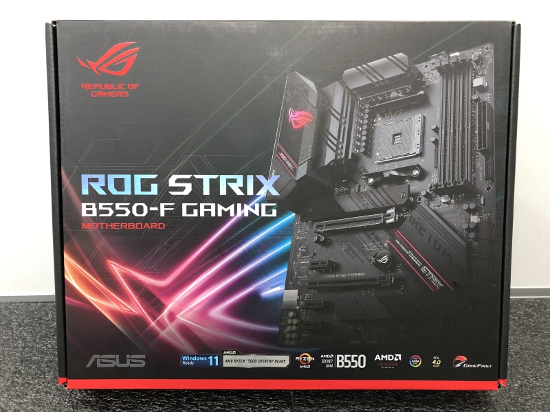 Carte mère Republic Of Gamers - ROG STRIX  B550-F Gaming - ATX - Chipset AMD socket AM4 3 Gen - Memoire DDR4 -  2xM2 - RJ45 - USB arrière 8 ports 6 USB avant  