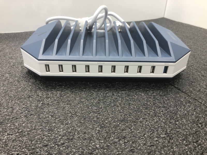 Chargeur USB BESTEK MRU110E - 9xUSB 2.4A, 1 USB QC3.0, 2xPrise alimentation - Pour appareils électroniques