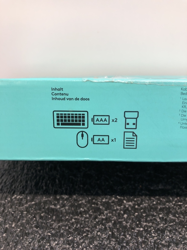 Clavier Souris Logitech MK270 - Ensemble Sans Fil USB 2.4 GHz pour Ordinateur PC et Portable