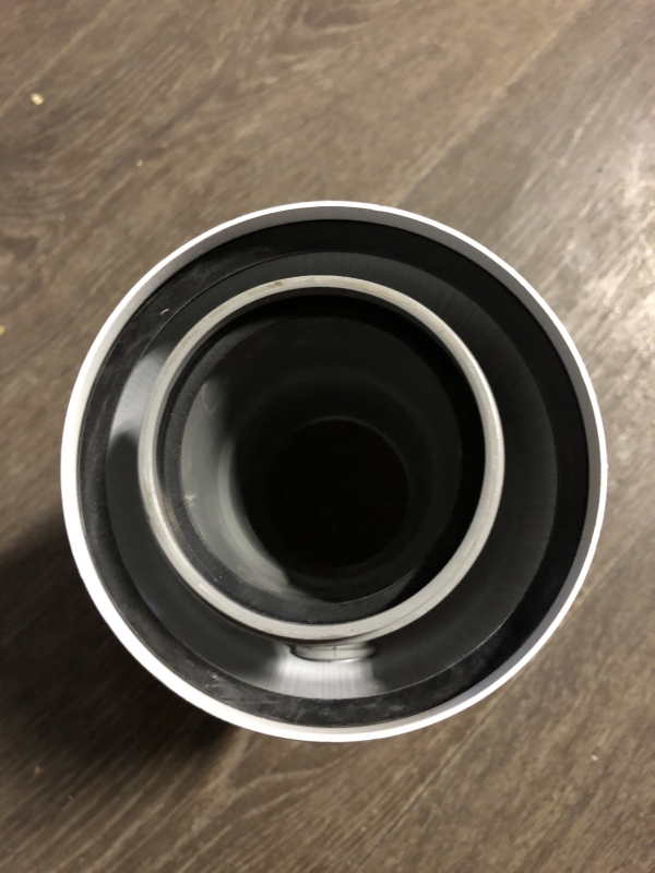 Tube raccord chaudière DINAK PPH CONCENTRIC - Conduit de fumée concentrique pour système de chauffage