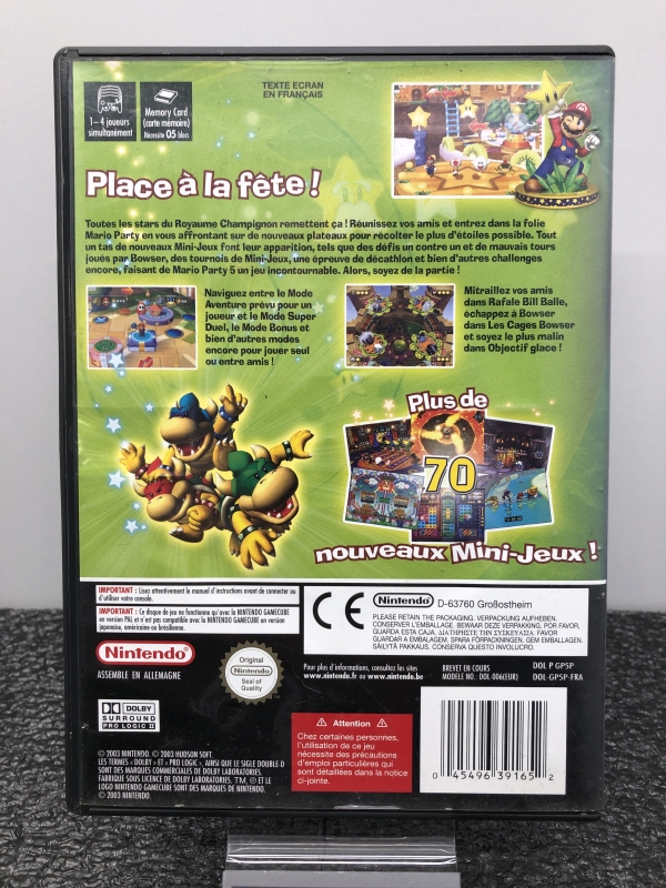 Jeux NINTENDO GAME CUBE - Mario Party 5