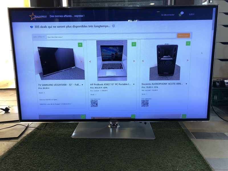 TV SAMSUNG UE55D6530 - 55" - Full HD - Smart TV- TV Connectée
