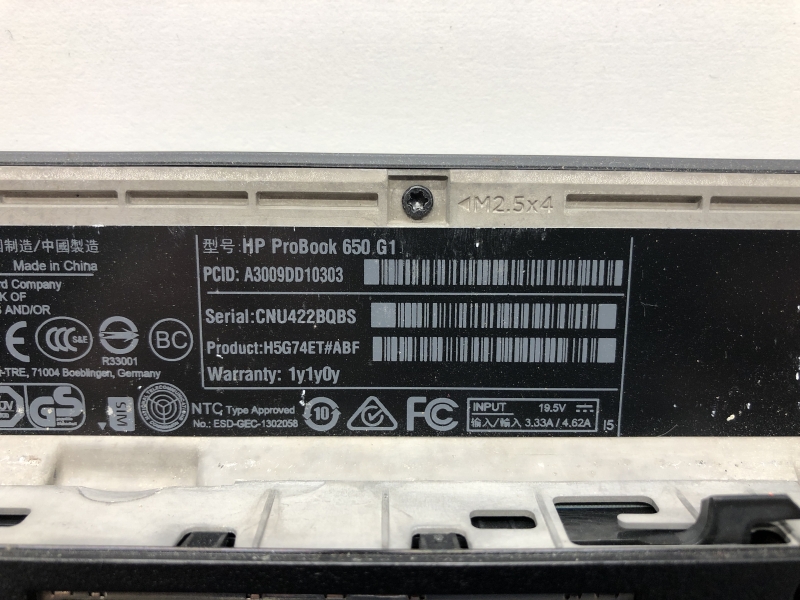 Ordinateur PC Portable HP Pro Book 650 G1 - 15.6 