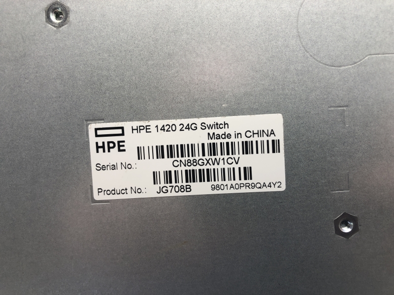 Switch HP OfficeConnect 1420 - JG708b - 24 ports Gigabyte