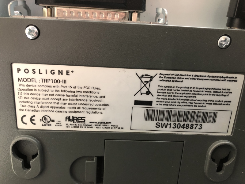 Caisse enregistreuse ELIOS-III-G - Écran tactile Intel Atom D2550 2 Go RAM HDD 256 Go Windows 7 Pro pour commerce