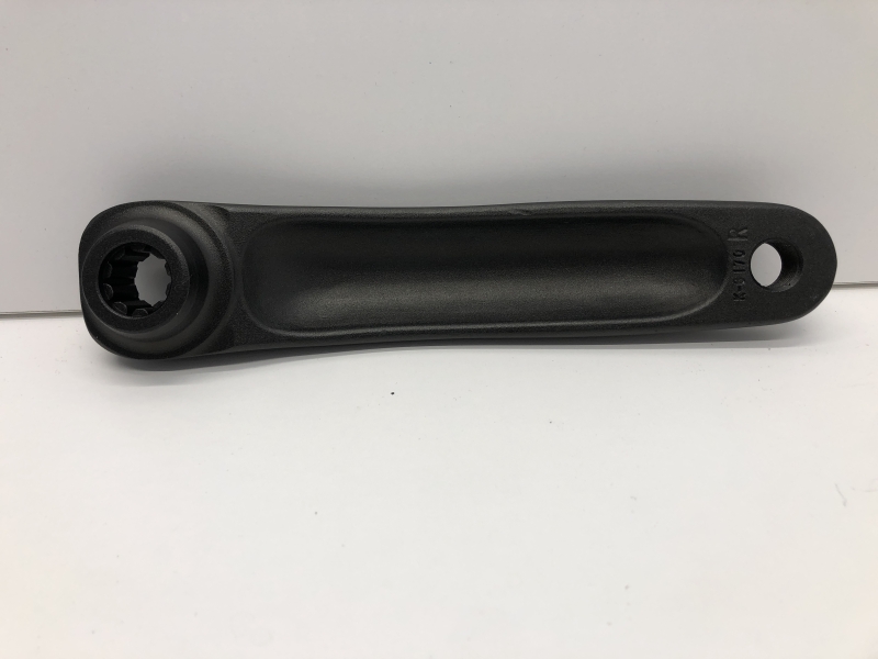 Manivelle de pédalier vélo - Noir Droite - Compatible avec vélos de route et VTT