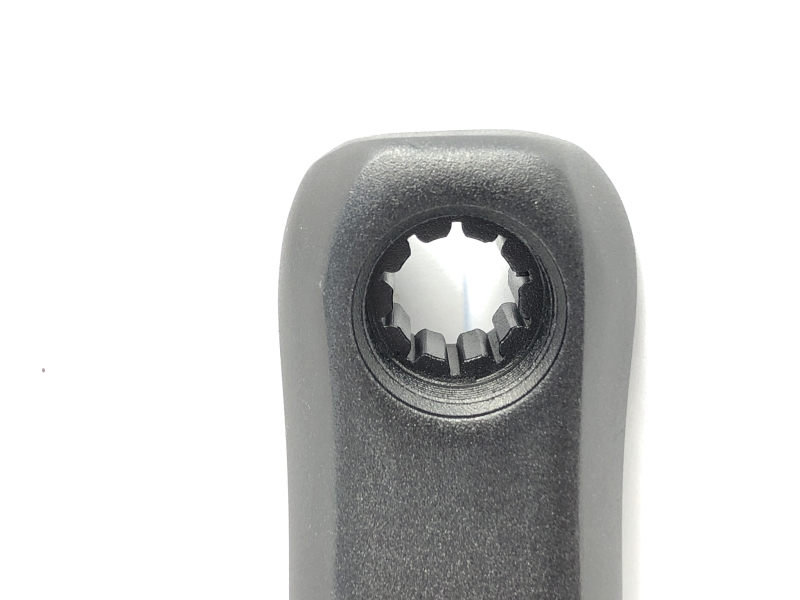 Manivelle de pédalier vélo - Noir Droite - Compatible avec vélos de route et VTT