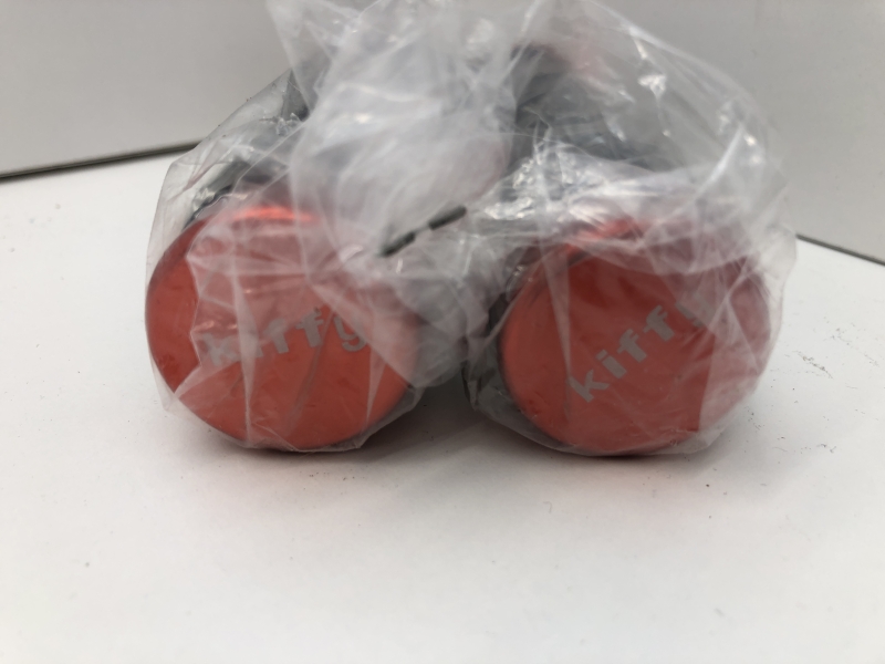 Poignée de vélo KIFFY - Rouge anodisé - Compatible avec vélos urbains et VTT