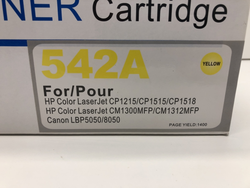 Toner Compatible HP 542A Jaune