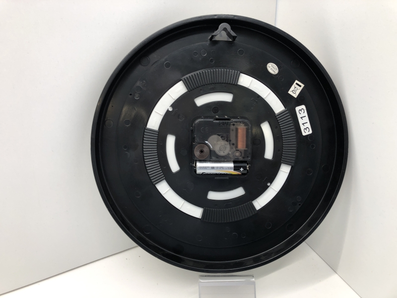 Horloge murale ALBA - Blanche, sans contour ni vitre, pour décoration intérieure