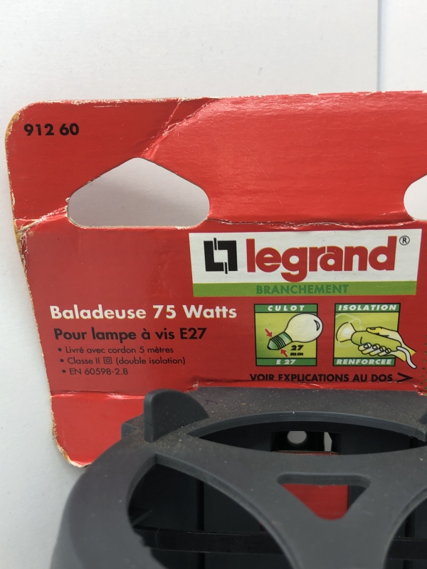 Baladeuse LEGRAND - 75 watts - Sans ampoule
