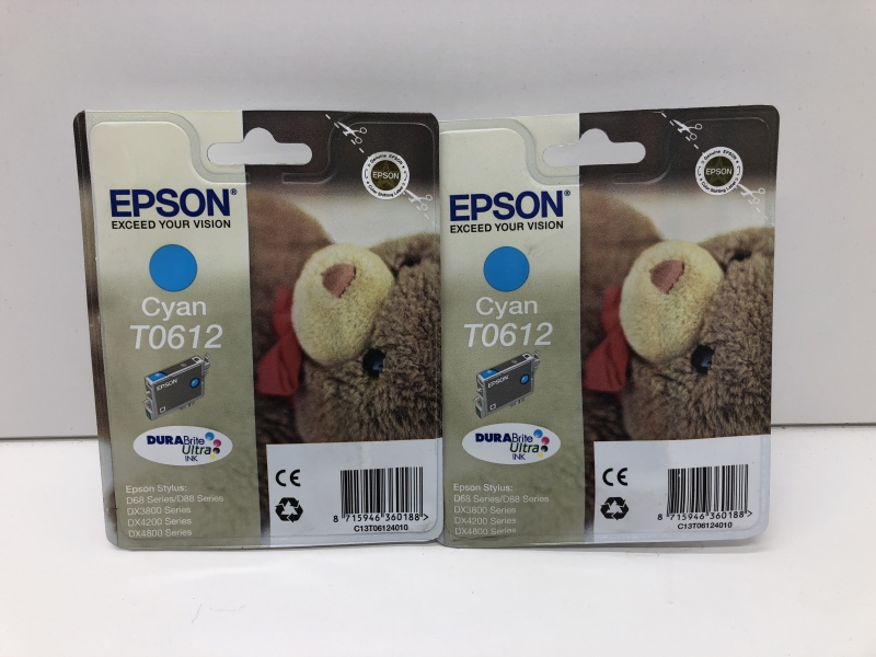 Cartouche encre imprimante EPSON T0612/613/614 - Lot de 7 cartouches 