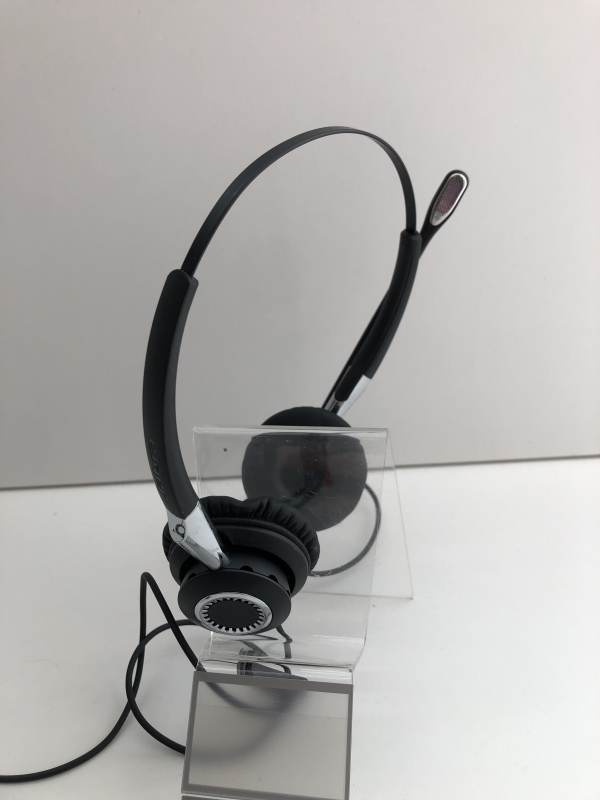 Casque JABRA BIZ 2400 II QD Duo filaire - Micro antibruit, Connecteur QD, pour centre d'appels