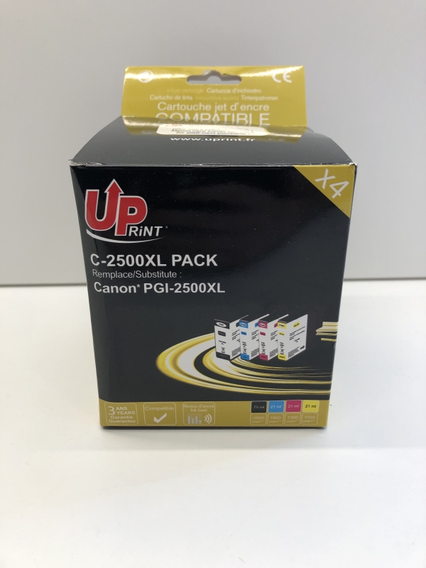 Cartouche d'encre Compatible U Print C-2500XL - Canon PGI-2500XL - Pour imprimante jet d'encre