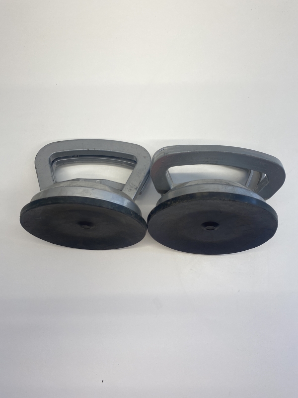 Ventouse Aluminium Silverline - Mono 50 kg Ø 120 mm pour Carrosserie et Pare-brise