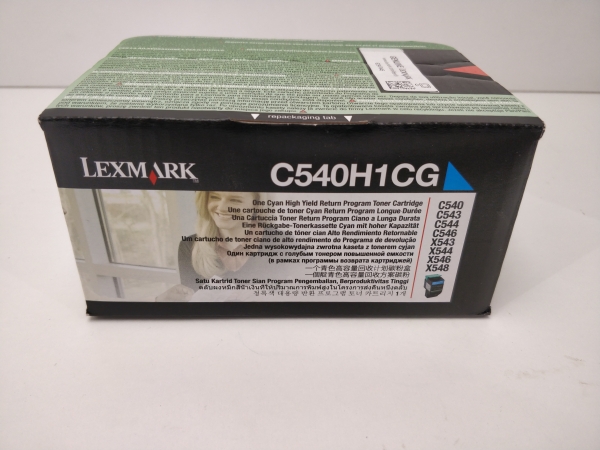 Lot 3 Cartouches LEXMARK C540H1 - Jaune - Noir - Bleu