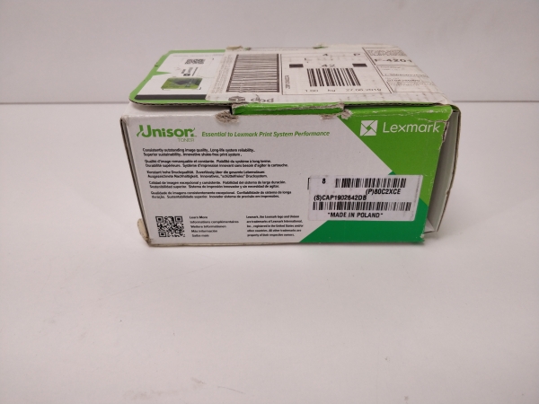 Cartouche d'encre Lexmark 80C2XCE Bleu - Haute capacité pour imprimantes Lexmark compatibles