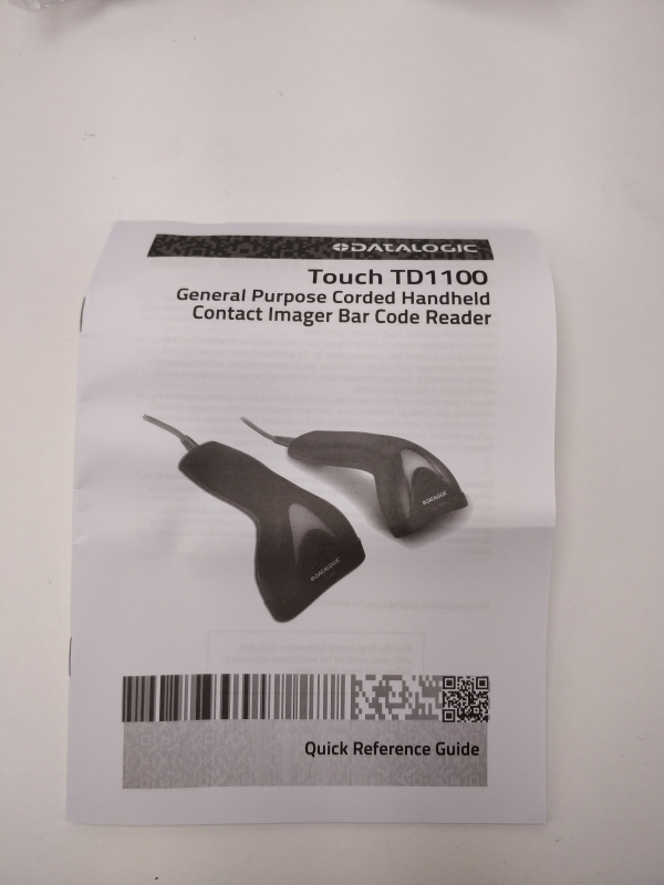 Douchette lecteur code barre DATALOGIC TD1100 - Scanner manuel USB pour commerce et entrepôt